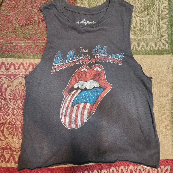 [BUNJANG] Rolling Stones Graphic Tank Top M / 롤링스톤즈 그래픽 나시티 M