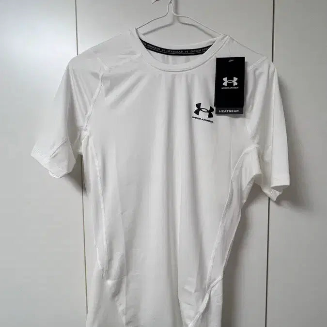 [BUNJANG] Under Armour HeatGear White T-Shirt / 언더아머 히트기어 화이트 새상품