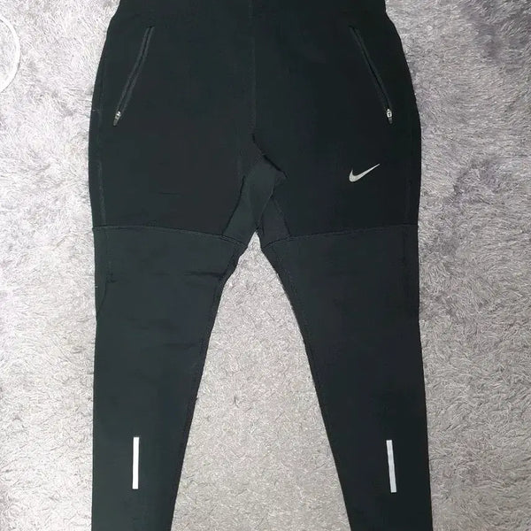 [BUNJANG] Nike Dri-FIT Running Pants Black / 나이키 바지 드라이핏 러닝 팬츠 블랙 L