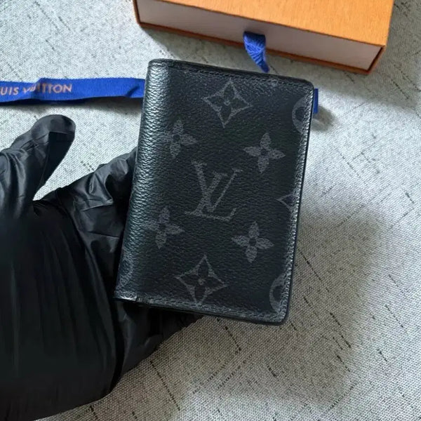[BUNJANG] Louis Vuitton Monogram Eclipse Organizer Card Holder / [상태최상]루이비통 이클립스 오거나이저 카드지갑