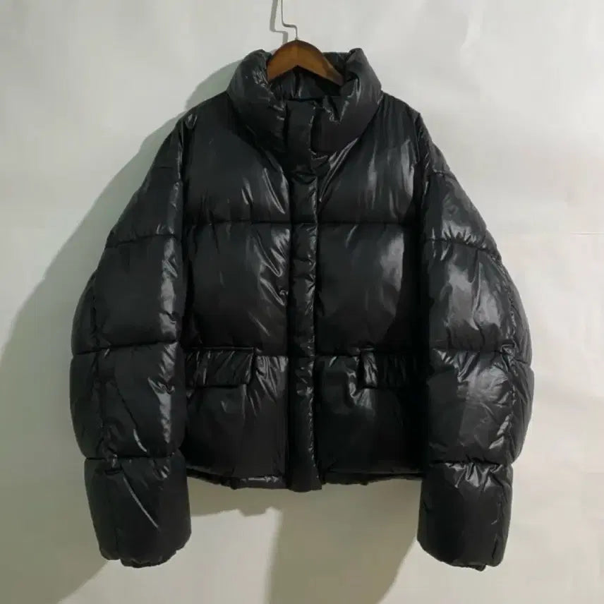 [BUNJANG] 8seconds Glossy Short Padded Jumper Outerwear / 에잇세컨즈 유광 숏패딩 패딩점퍼 아우터