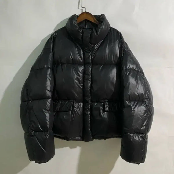 [BUNJANG] 8seconds Glossy Short Padded Jumper Outerwear / 에잇세컨즈 유광 숏패딩 패딩점퍼 아우터
