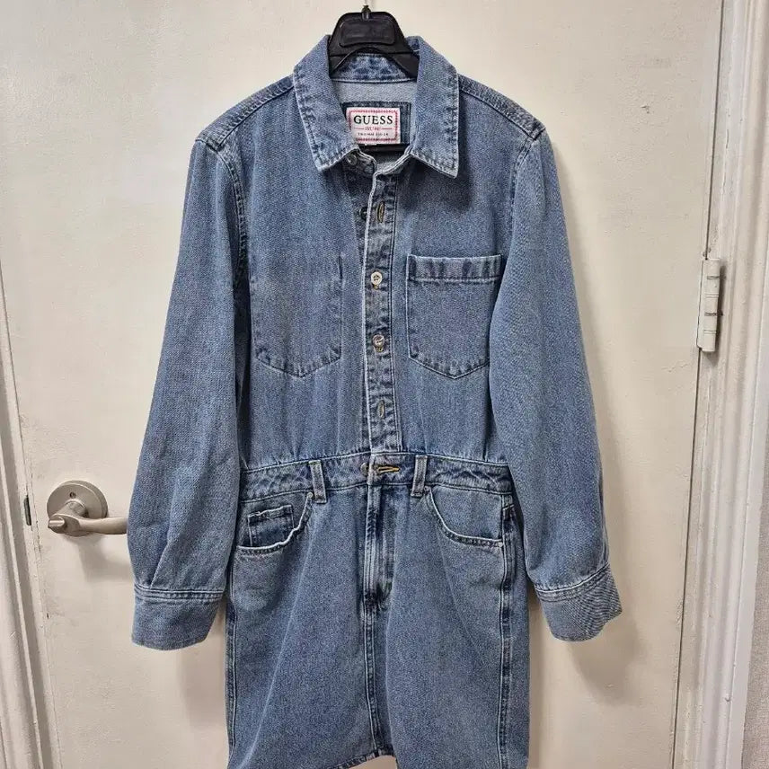 [BUNJANG] Guess Denim Dress / 게스 데님원피스