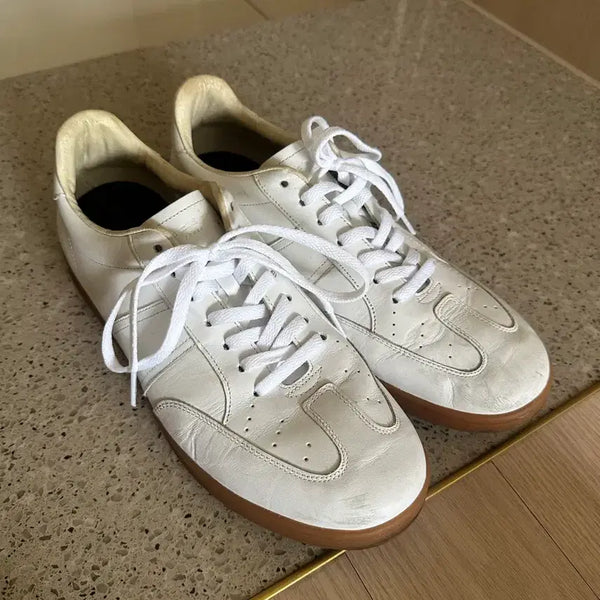 [BUNJANG] Sandro German Army Sneakers White Size 41 (260mm) / 산드로 독일군 스니커즈 화이트 41사이즈 260 리오파
