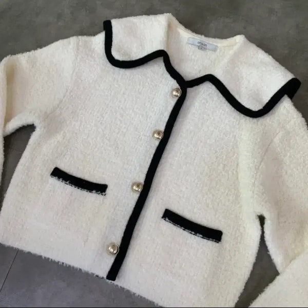 [BUNJANG] on&on Knit Collar Cardigan / on&on 온앤온 니트 카라 가디건