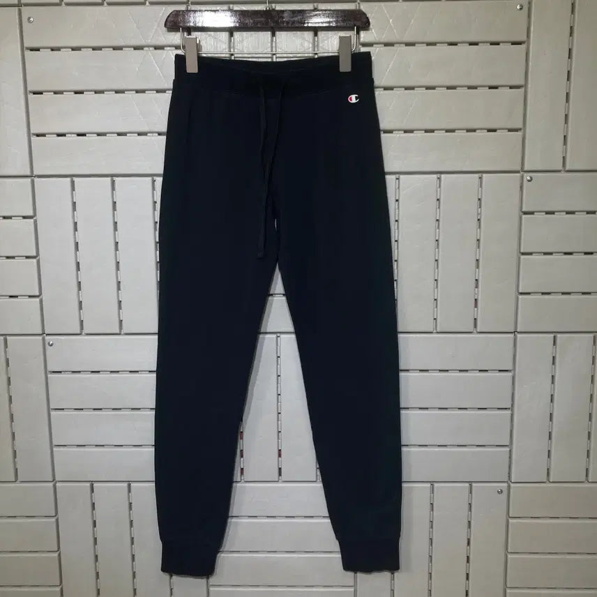 [BUNJANG] Champion Small Logo Thin Jogger Pants Black / [S]챔피온 스몰로고 얇은 조거팬츠 블랙 0916