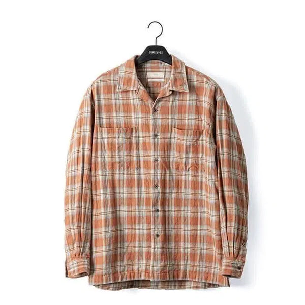 [BUNJANG] Our selves Checkered Shirt Size 2 / 아워셀브스 체크 셔츠