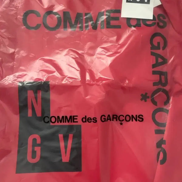 [BUNJANG] Comme des Garçons NGV Eco Bag Red / 꼼데가르송 NGV 에코백 레드