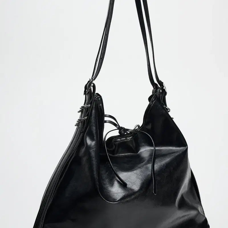 [BUNJANG] ZARA Black Shoulder Bag / 자라 ZARA 숄더백 블랙 검정색 가방