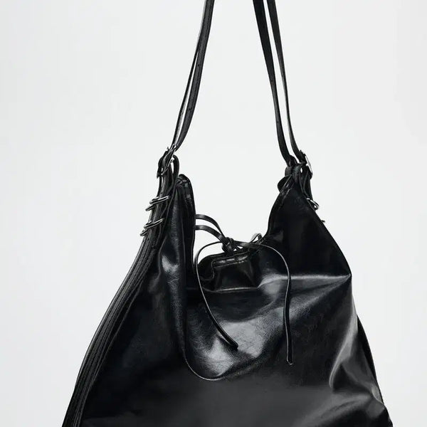 [BUNJANG] ZARA Black Shoulder Bag / 자라 ZARA 숄더백 블랙 검정색 가방