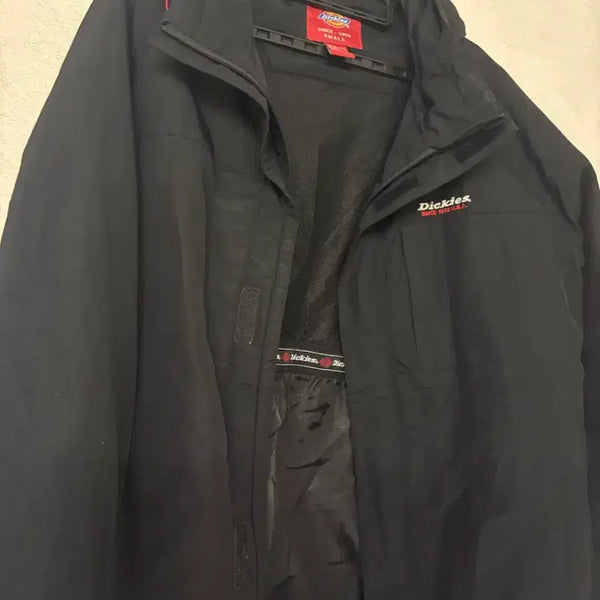 [BUNJANG] Dickies Windbreaker Jumper Black / 디키즈 바람막이 점퍼 블랙 교신 판매 양도 교환
