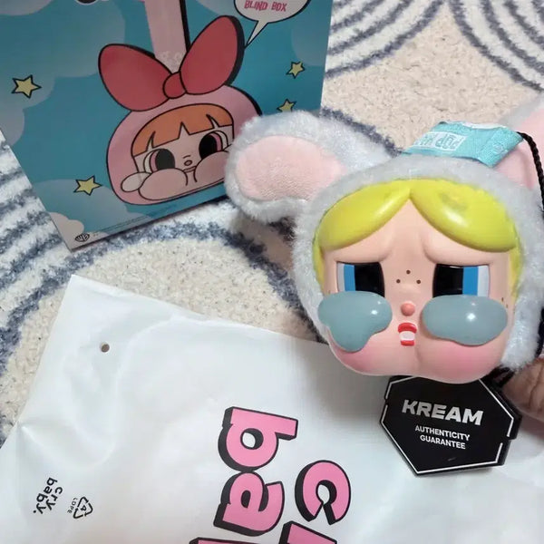 [BUNJANG] Pop Mart Crybaby Powerpuff Girls Rabbit Bubble / 팝마트 크라이베이비 피워퍼프걸 토끼 버블