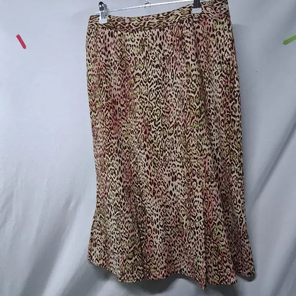 [BUNJANG] Leopard Print Flare Midi Skirt / 호피 무늬 플레어 스커트66