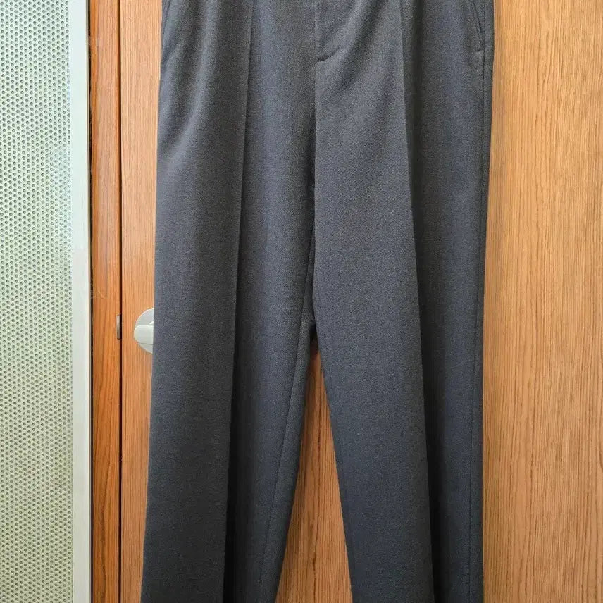 [BUNJANG] SYSTEM Wide Fit Charcoal Pants (Size 33-34) / SYSTEM 와이드핏 차콜 팬츠 86(33~34사이즈)