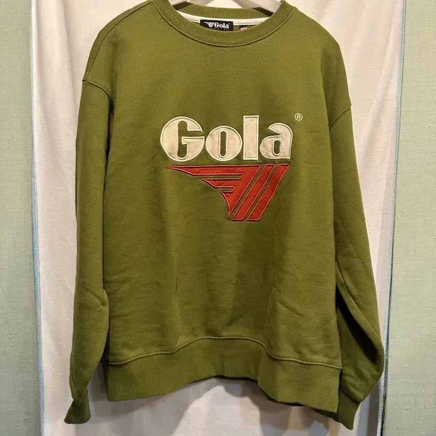 [BUNJANG] Gola Big Logo Sweatshirt Size S / 사이즈S) 영국 레트로 감성 Gola 골라 빅로고 맨투맨