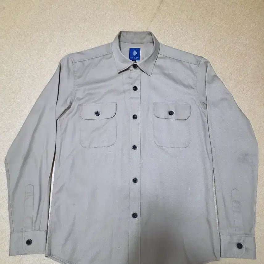 [BUNJANG] Diamond Layla Twill Work Shirt Beige M / 다이아몬드 레이라 워크셔츠 베이지 M