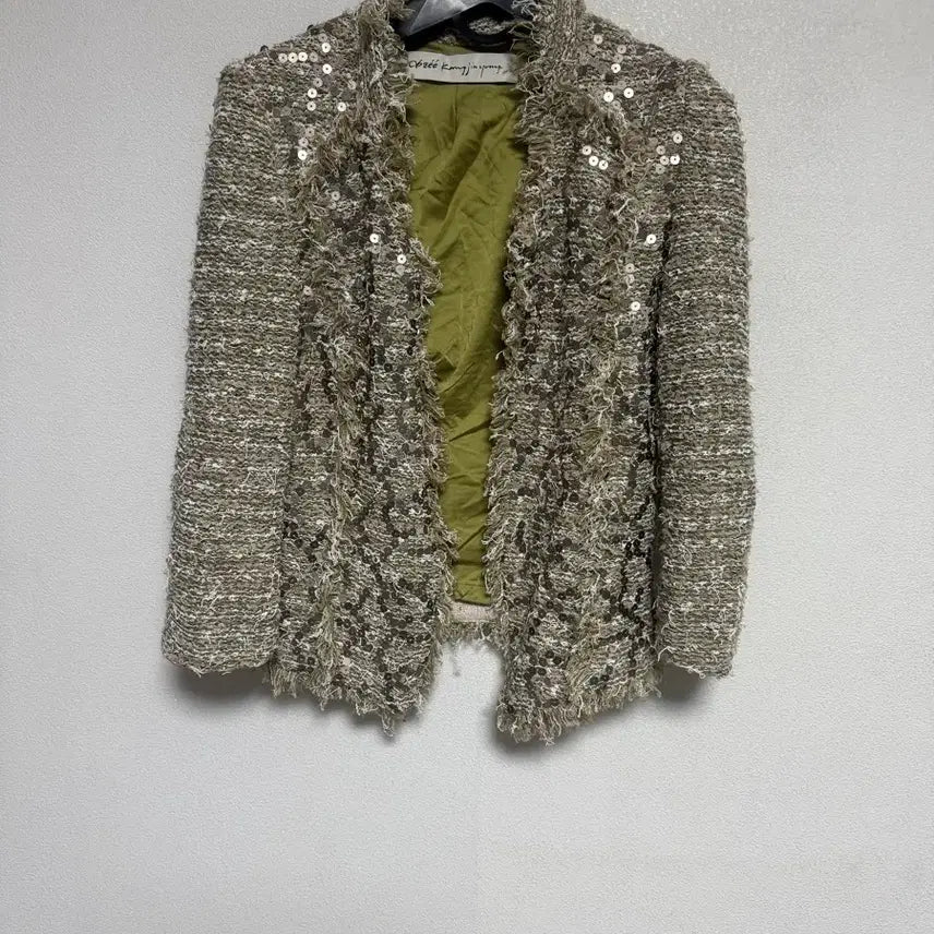 [BUNJANG] Objekt Tweed Jacket / 오브제 트위드 자켓