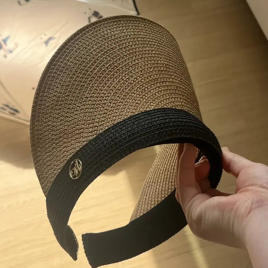 [BUNJANG] Marithe Francois Girbaud Rattan Sun Cap Hat / 마리떼 프랑소와 저버 라탄 썬캡 모자