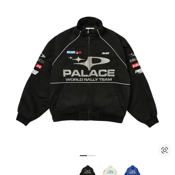 [BUNJANG] Palace World Rally Team Track Jacket Black M / 팔라스 월드 랠리 팀 트랙 자켓 블랙 m