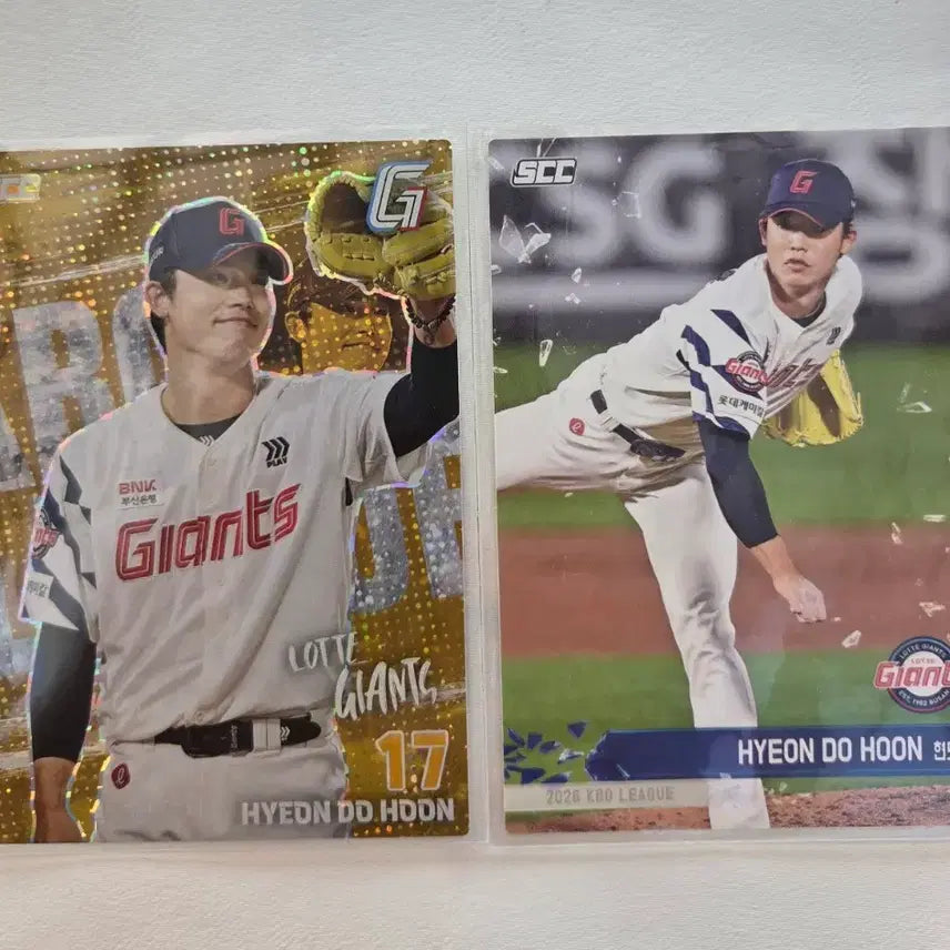 [BUNJANG] KBO 26 Lotte Hyun Dohun Holo Parallel Normal Card / KBO 26롯데 현도훈 홀로 패러렐 노멀 카드
