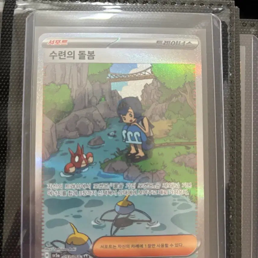 [BUNJANG] Pokemon Card Trainer's Care SAR / 포켓몬 카드 수련의 돌봄 sar