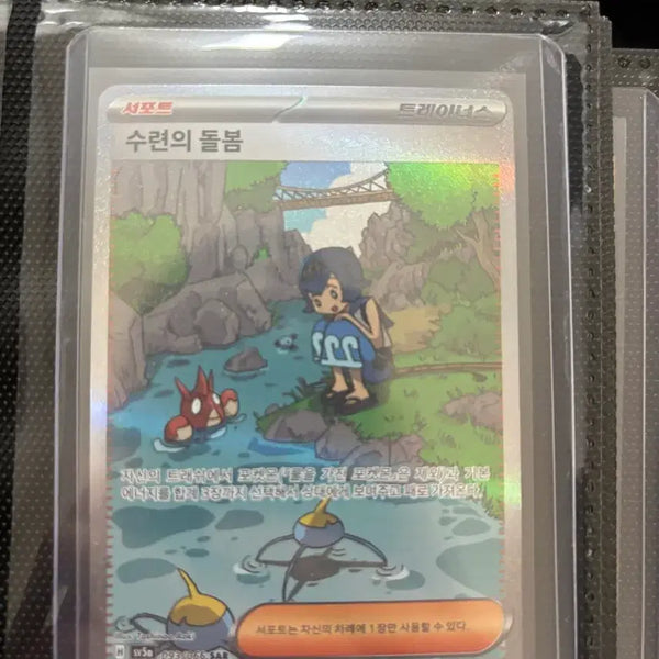 [BUNJANG] Pokemon Card Trainer's Care SAR / 포켓몬 카드 수련의 돌봄 sar