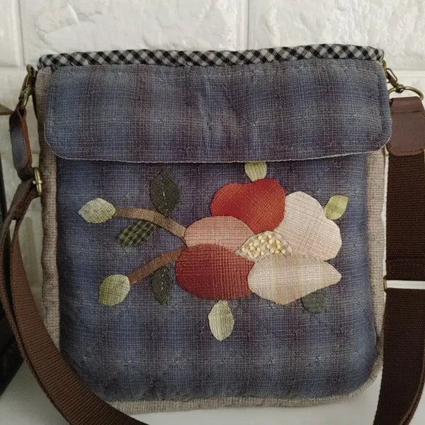[BUNJANG] Handmade Quilted Crossbody Bag / 퀼트핸드메이드크로스가방