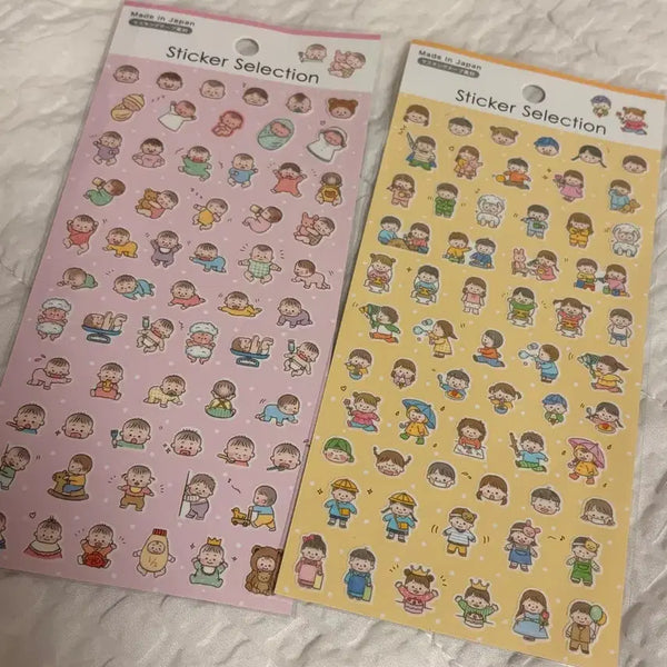 [BUNJANG] Baby Stickers (Imported from Japan) / 일본에서 사온 아기스티커