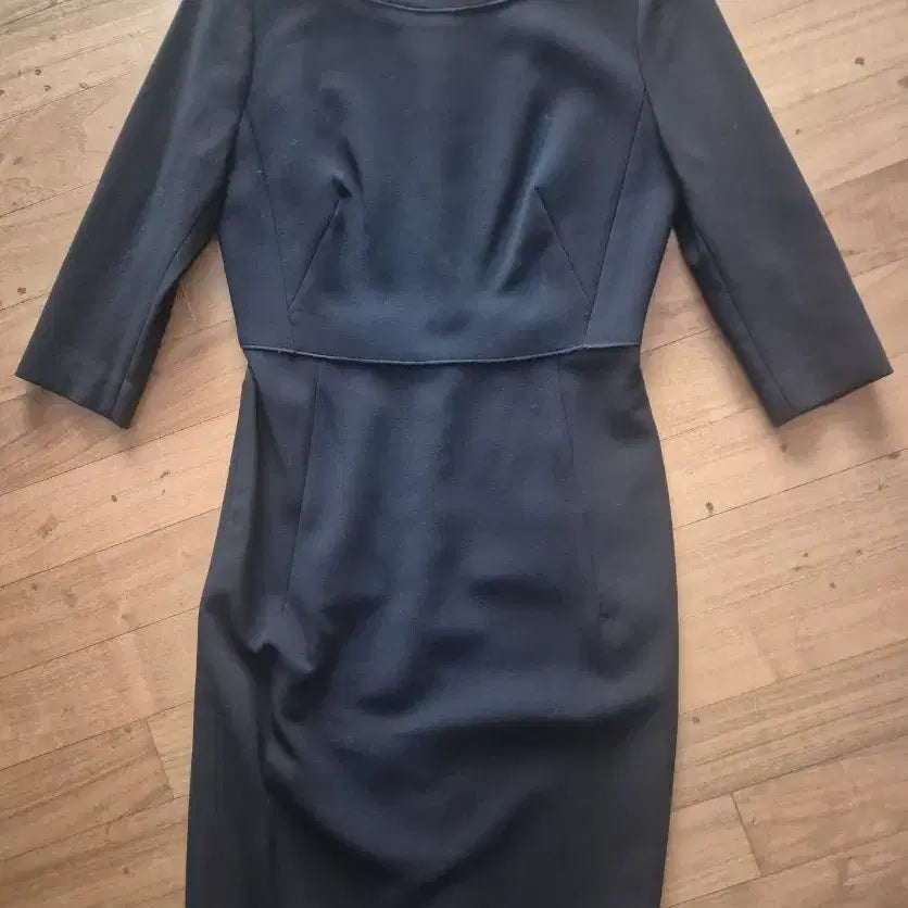 [BUNJANG] MICHAA Black H-Line Suit Dress / 미샤 블랙 H라인 정장원피스