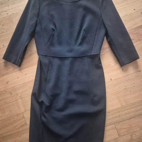 [BUNJANG] MICHAA Black H-Line Suit Dress / 미샤 블랙 H라인 정장원피스