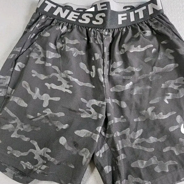 [BUNJANG] Camouflage Pattern Training Fitness Shorts / 카모플라쥬 패턴 트레이닝 헬스 반바지