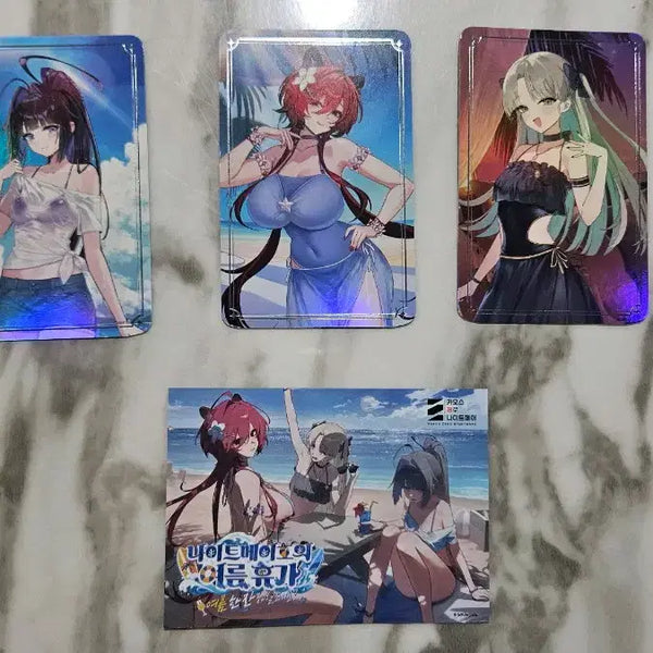 [BUNJANG] Chaos Zero Nightmare CZN Comic World Summer Vacation 8th Photocard Set / Chaos Zero Nightmare Summer Vacation CZN Comic World 8th Seoco Photo Card Set