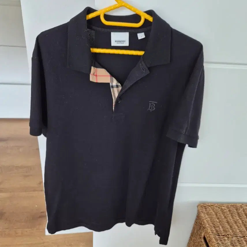 [BUNJANG] Burberry Check Lined Polo T-Shirt / 버버리 카라 반팔티 팝니다
