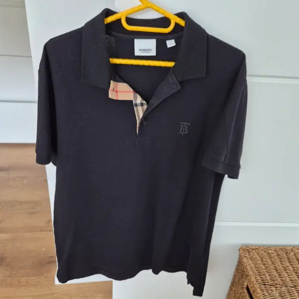 [BUNJANG] Burberry Check Lined Polo T-Shirt / 버버리 카라 반팔티 팝니다