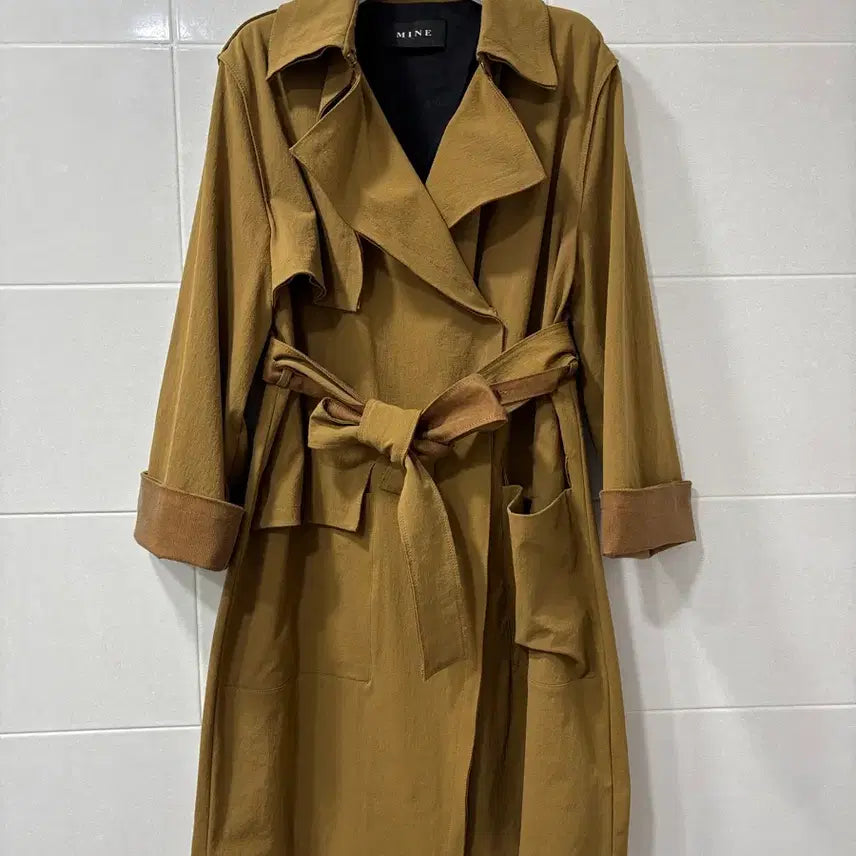 [BUNJANG] MINE Trench Coat / 마인 트렌치코트