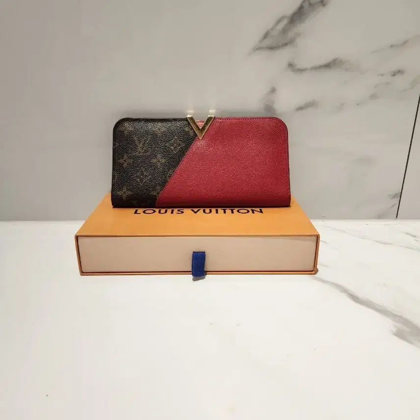 [BUNJANG] Louis Vuitton Kimono Monogram Red Wallet / [정품/당일배송] 루이비통 기모노 모노그램 레드 지갑