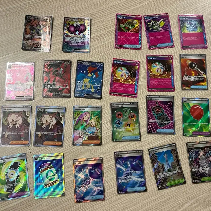 [BUNJANG] Pokemon Cards SAR, SR, RR Bundle Set / 포켓몬카드 SAR, SR, RR 일괄 판매