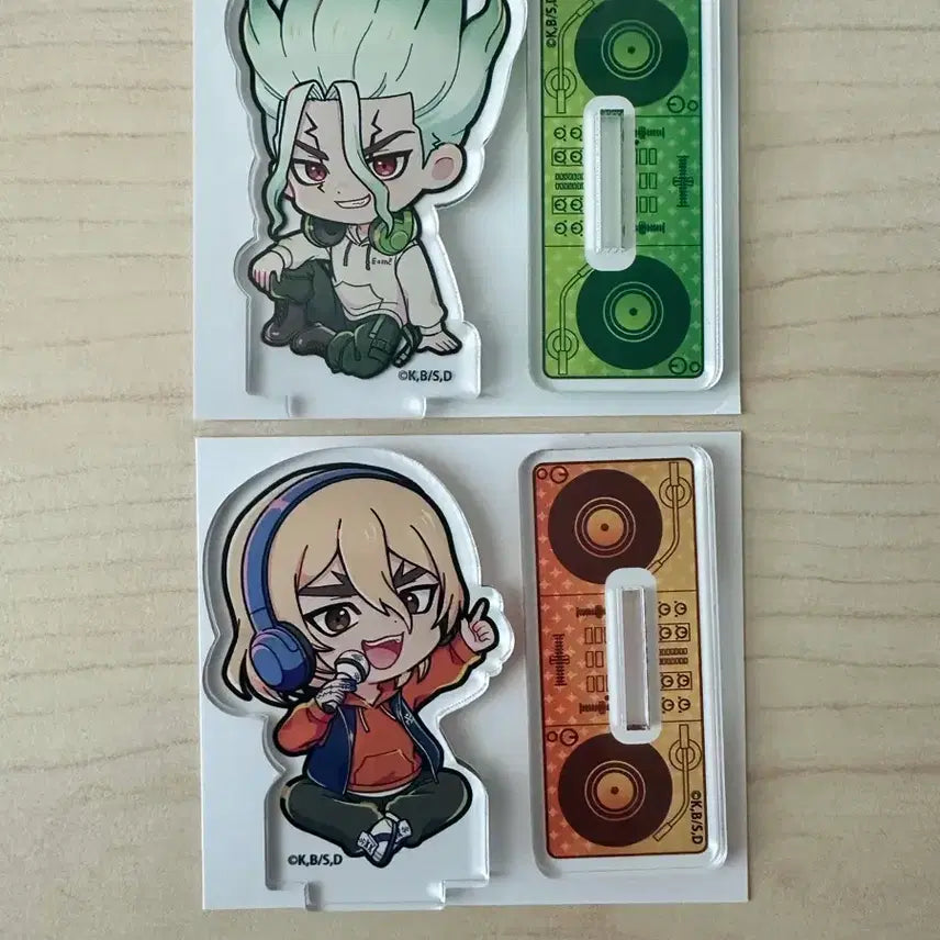 [BUNJANG] Dr. Stone Senku & Ryusui Acrylic Mini Standee Bundle / 닥터스톤 센쿠,류스이 미니 아크릴 일괄 판매