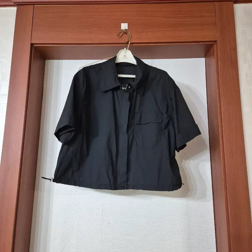 [BUNJANG] 8 Seconds Black Short-Sleeve Jacket / 가격인하~에잇세컨즈 반팔 자켓