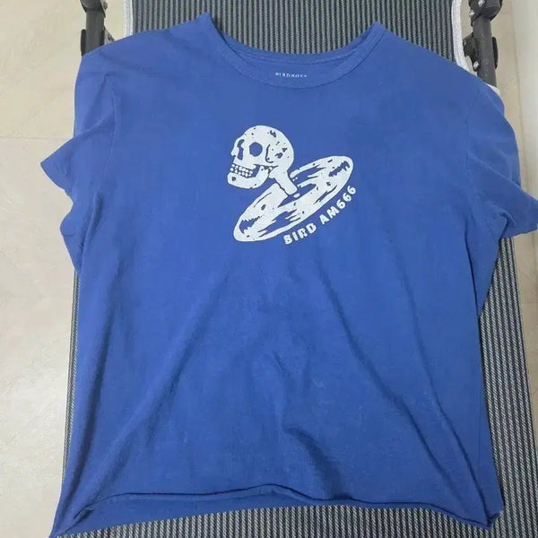 [BUNJANG] Bird Note Short Sleeve T-Shirt Size 40 / 버드노트 반팔 40size