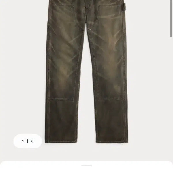 [BUNJANG] RRL Engineer Fit Canvas Carpenter Pants / [30x30/새상품] RRL 엔지니어핏 캔버스 카펜터 팬츠