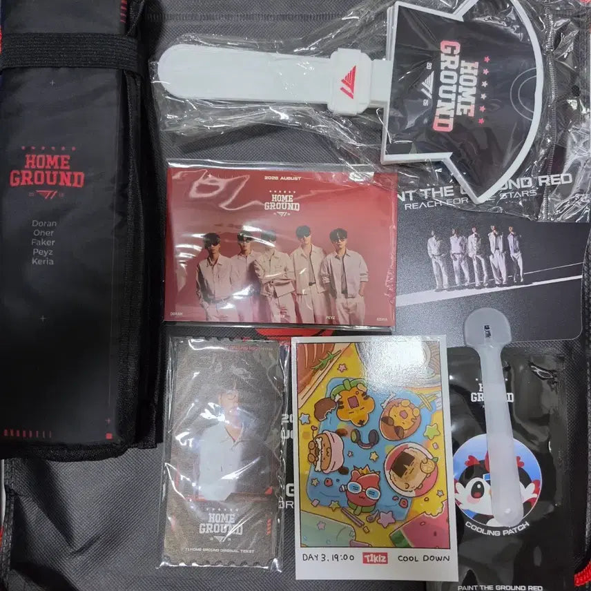 [BUNJANG] T1 Homeground 2-Day Admission Special Set & 3-Day Postcard / T1 홈그라운드 2일 입장특전 3일차엽서 치어플