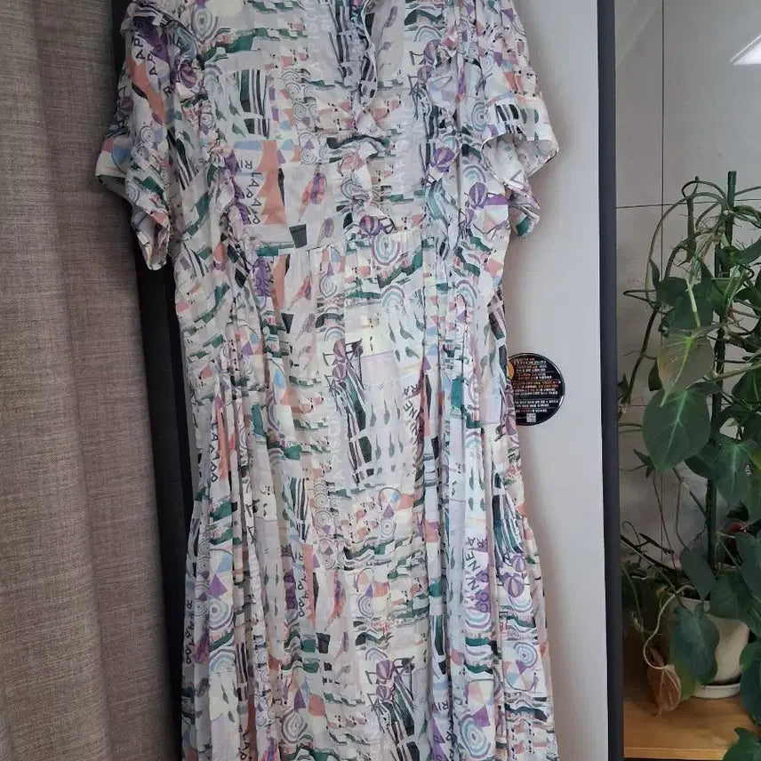 [BUNJANG] System Flower One-Piece Dress / 시스템 플라워 원피스