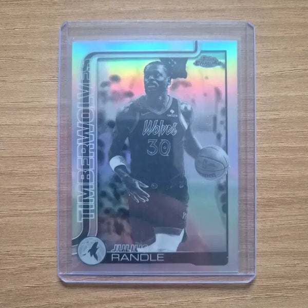 [BUNJANG] 2024-25 Topps Chrome NBA Julius Randle Negative Refractor #52 / 2025-26 탑스 크롬 업데이트 바스켓볼 줄리우스 랜들 네거티브 리프랙터