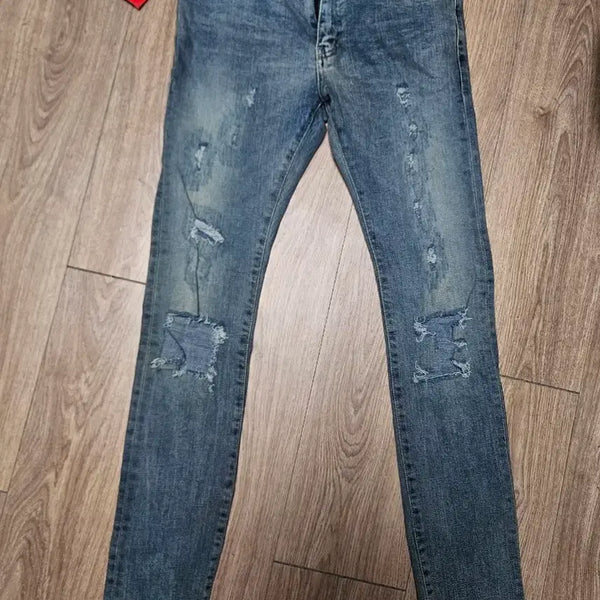 [BUNJANG] SEOLME HOMME Distressed Jeans / SEOLME HOMME 디스트로이드진 데미지 청바지