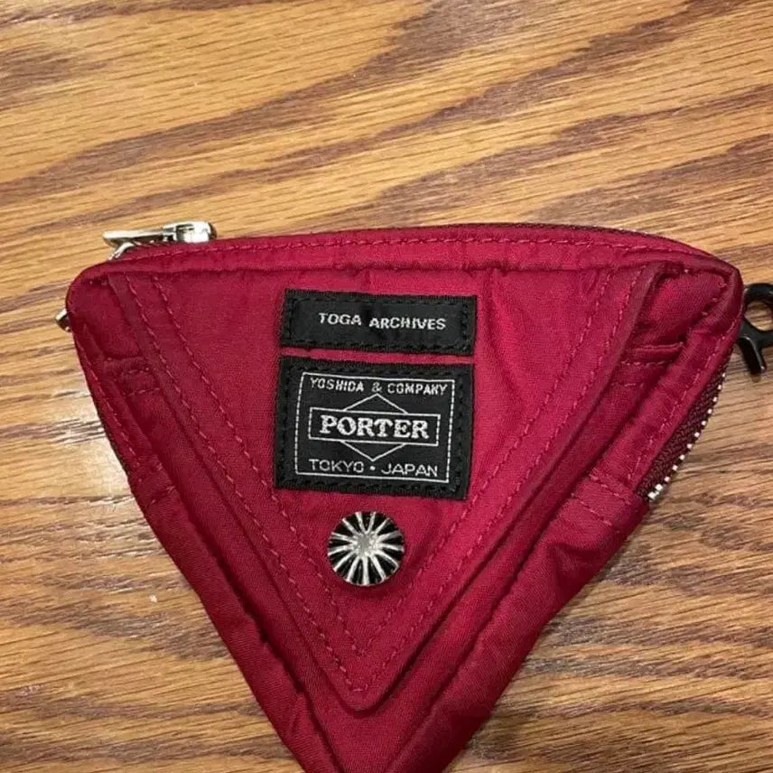 [BUNJANG] Porter Toga Pouch Red / 포터 토가 파우치 레드