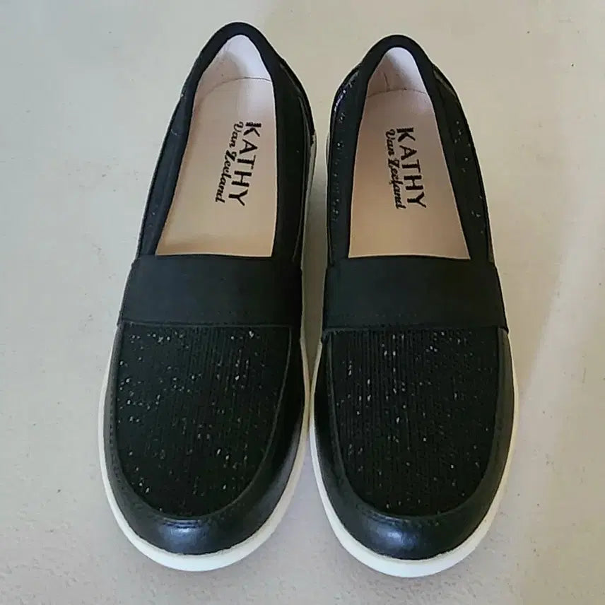 [BUNJANG] KATHY Cowhide Mesh Comfort Slip-on Shoes / KATHY 소가죽매쉬 컴포트 슬립온 235