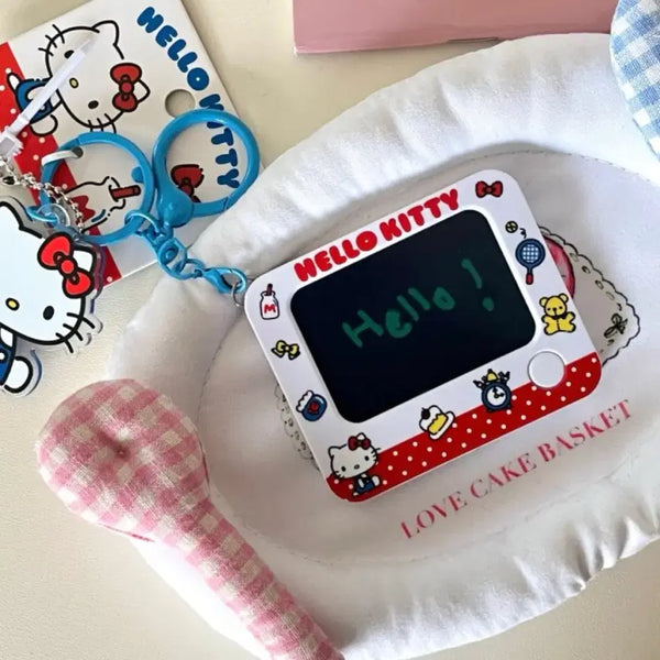 [BUNJANG] Hello Kitty Drawing Pad Mini Memo Keychain / 헬로키티 그림판 키링 낙서메모