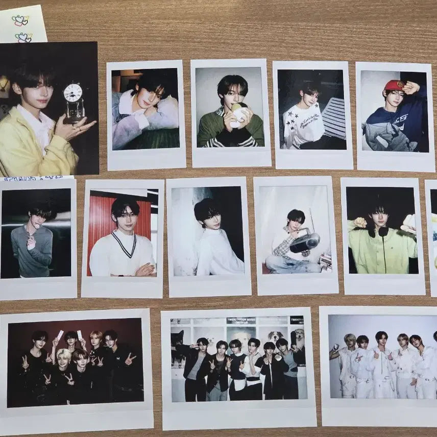 [BUNJANG] TWS Han Jin Selection Pack Vol. 2 Photocard & Sticker Set / 투어스 한진 셀렉션팩 vol. 2 개인폴라/스티커 + 단체3장+ 위버스 특전