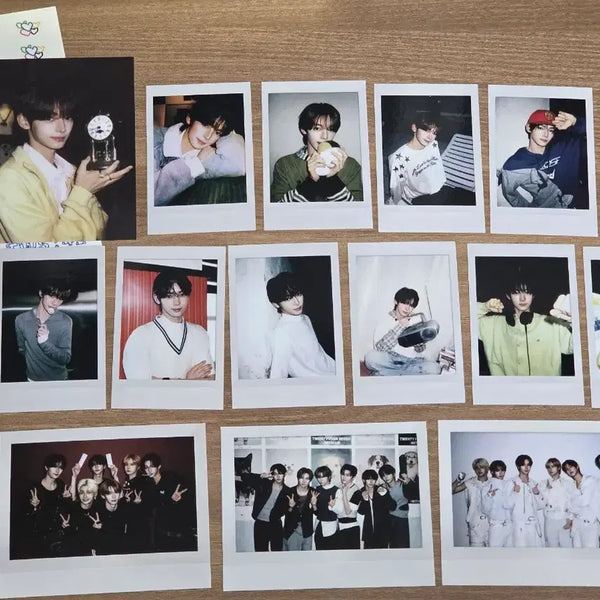 [BUNJANG] TWS Han Jin Selection Pack Vol. 2 Photocard & Sticker Set / 투어스 한진 셀렉션팩 vol. 2 개인폴라/스티커 + 단체3장+ 위버스 특전